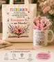 Персонализиран комплект за любимата учителка, снимка 1