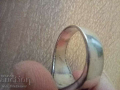 Голям Сребърен пръстен със седеф, снимка 3