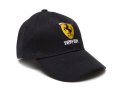 Автомобилна черна шапка - Ферари (Ferrari)