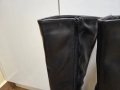 Елегантни черни кожени ботуши 36 номер. Чисто нови., снимка 6