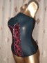 KISS ME L Черен ,еластичен корсет с цип, снимка 6