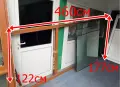 огромна 1409 PVC ПВЦ дограма прозорец 177+122 см / 460см 190 евро                       смр -цвят зл, снимка 2