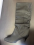 Ботуши от естествена кожа с малък ток, снимка 3