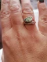 Сребърен пръстен със седеф - модел KR1022, снимка 2