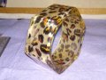 ЕФЕКТНА ФЕШЪН - АРТ ЛЕОПАРДОВА ОКРАСКА ШЕСТОЪГЪЛНА ГРИВНА 10351, снимка 1