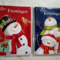 Нови Коледни картички с пликове., снимка 3 - Декорация за дома - 38752146