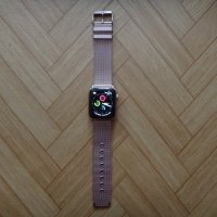 Нова Каишка за часовник Apple iWatch тип Milanese Loop - 40mm Rose Gold, снимка 3 - Аксесоари за Apple - 39672192