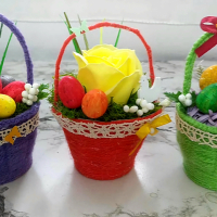 Великденски кошнички и поставки за яйца, снимка 1 - Декорация за дома - 44818706