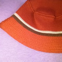 Вълнена шапка чиста вълна ръчна изработка тип идиотка, снимка 3 - Шапки - 39712110