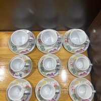 Лаваца Тиера / Lavazza Tierra оригинални италиански порцеланови чаши за кафе и капучино, снимка 2 - Чаши - 40094413