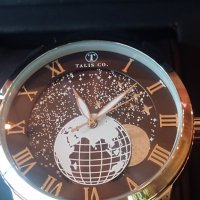 Мъжки Talis Co автоматичен часовник - въртящи звезди! светещи стрелки, снимка 2 - Мъжки - 41021720