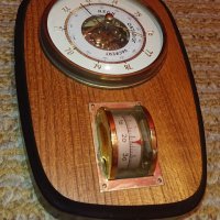 Барометър и термометър , снимка 3 - Антикварни и старинни предмети - 35871062