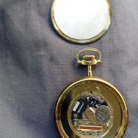 Рядък швейцарски джобен часовник Transalpin, снимка 8 - Антикварни и старинни предмети - 41411006