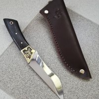 Ръчно изработен ловен нож от марка KD handmade knives ловни ножове , снимка 2 - Перални - 32579062