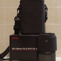 Sigma 50-150 F2.8 APO EX DC + Hoya Pro1 Digital за Nikon, снимка 3 - Обективи и филтри - 39177157