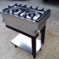 Професионален, италиански, газов котлон на база ANGELO PO - 2 горелки , снимка 4 - Обзавеждане на кухня - 44147355