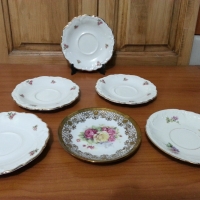 Немски порцелан чинии чинийки, снимка 2 - Антикварни и старинни предмети - 36084360
