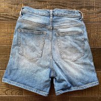 Къси дънки, PEPE JEANS, висока талия, снимка 2 - Къси панталони и бермуди - 42337398