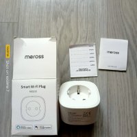 Meross Smart Wi-Fi Plug - Wi-Fi контакт за безжично управление, снимка 1 - Друга електроника - 41843867