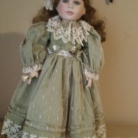 Порцеланова кукла на фирма "Алберон" , снимка 1 - Кукли - 41397802