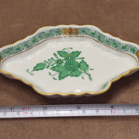 Herend Hungary Porcelain Decoration plate Aponyi - Унгария Порцеланова чиния за декорация, снимка 1 - Други - 44641399