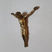 Стар метален кръст , Исус Христос 12х11см, снимка 6 - Други ценни предмети - 41394245