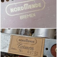 Старо Ретро Немско Радио / NORD MENDE - BREMEN. , снимка 8 - Антикварни и старинни предмети - 44247288
