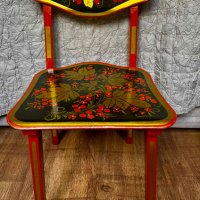 Руско антикварно столче , снимка 1 - Антикварни и старинни предмети - 40704683