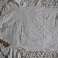Нова мъжка тениска, бяла р-р М, снимка 3 - Тениски - 36346229