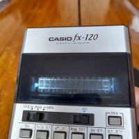 Стар калкулатор Casio FX 120, снимка 3 - Други ценни предмети - 42273236