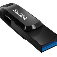 Флаш памет 64GB SanDisk Ultra Dual Drive Go, черен - SD-USB-DDDC3-064G-G46, снимка 4 - USB Flash памети - 44239621