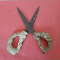 Стара Ретро Кована Ножица от 1920-те , снимка 1 - Други ценни предмети - 41667759