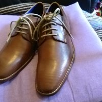 Daniel Hechter paris естествена кожа маркови френски обувки №40 стелка 25.2см нови, снимка 1 - Официални обувки - 41817918