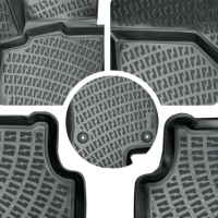 Гумени стелки RizLine за Seat Leon III 2012-2020, снимка 2 - Аксесоари и консумативи - 36150118