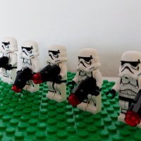 Фигурки Star Wars Stormtrooper тип лего, снимка 2 - Конструктори - 40829675