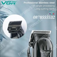 Професионална Безжична Машинка Тример за Подстригване оформяне VGR-282, снимка 6 - Тримери - 42683626