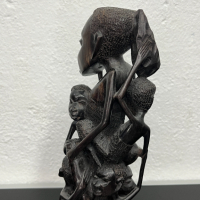 Африканска скулптура - Дървото на живота. №5120, снимка 4 - Колекции - 44510689