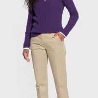 Дамски пуловер Ralph Lauren в лилав цвят - S, снимка 8 - Блузи с дълъг ръкав и пуловери - 39497018