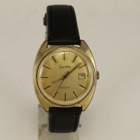 1960's ZENTRA 2000 Немски Позлатен Часовник, снимка 2 - Антикварни и старинни предмети - 40072607