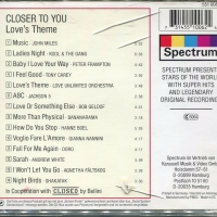 Closer to You - Loves Theme, снимка 2 - CD дискове - 36043839