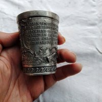 Немски чаши-калаена сплав, снимка 4 - Антикварни и старинни предмети - 34592664