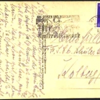 Пътувала пощенска картичка Залцбург с марка Хитлер от  Австрия, снимка 2 - Филателия - 36067371