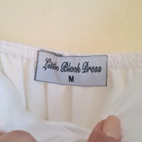 Дълга бяла рокля Little Black Dress, снимка 8 - Рокли - 42101642