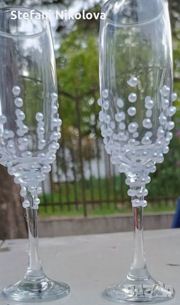 Сватбени чаши , снимка 1