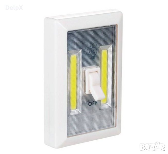 Нощна LED лампа за монтаж на стена с батерии, снимка 1