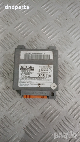 Airbag модул Peugeot 306 1997г.	, снимка 1
