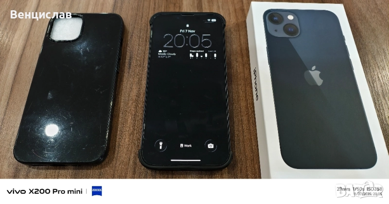 iphone 13 black 128GB, снимка 1