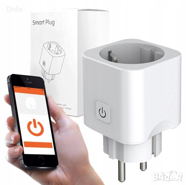 Смарт WIFI контакт WS030  Код на продукт: TS6402, снимка 1