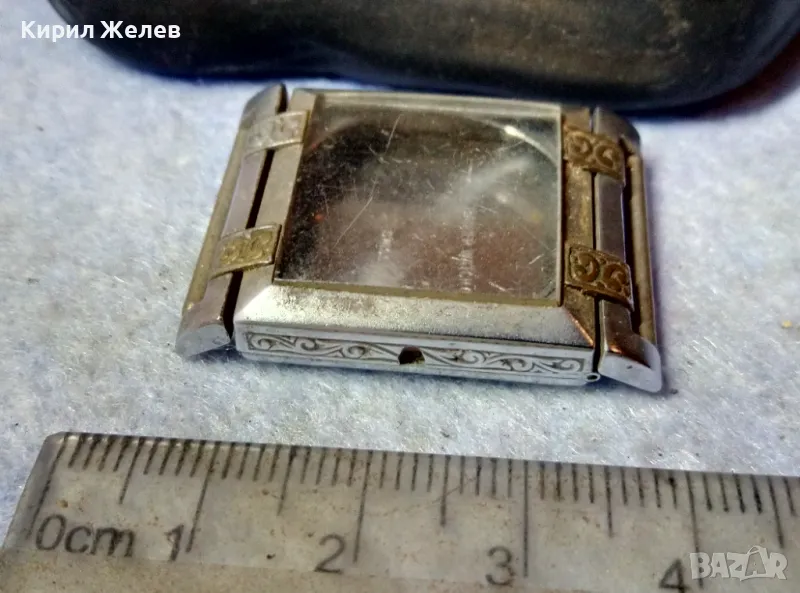 BANNER WATCH Co. SWISS КАСА със СТЪКЛО от СТАР КРАСИВ РЕТРО МОДЕЛ ШВЕЙЦАРСКИ ДАМСКИ ЧАСОВНИК 49668, снимка 1