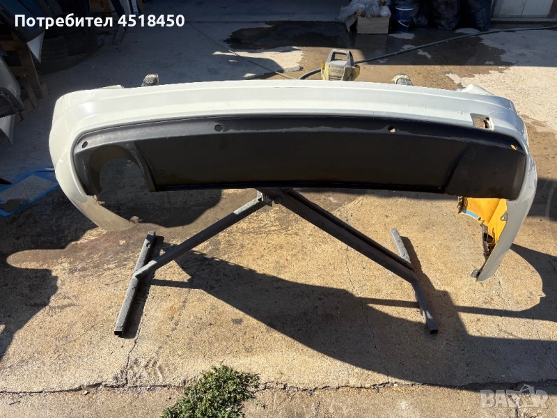 Задна броня със спойлер за Mercedes-Benz C-class W204 AMG комби , снимка 1